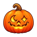 Halloween jack-o-lantern